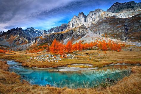 More Autumn Mountain Landscape Alaska Free Desktop Free Nature