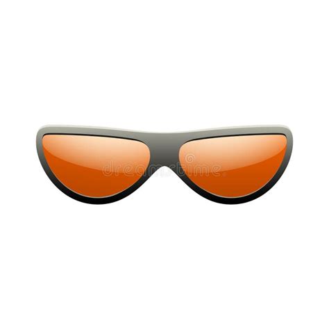 Sunglasses 3d Summer Sunglass Shade Isolated White Background Fun Color Sun Glass Realistic