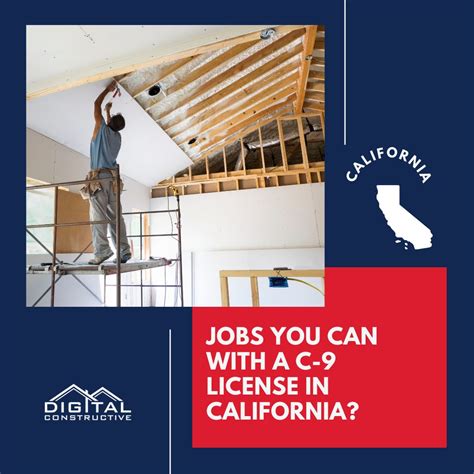 Jobs You Can Do With A C 9 License In California Digital Constructive