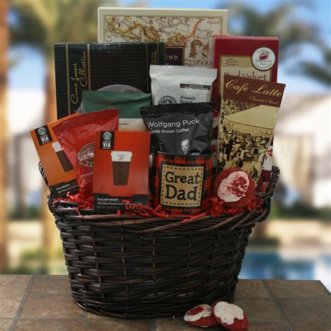 Hamper fathers day gift box ideas. Happy Father's Day Great Dad Gift Basket at Hayneedle