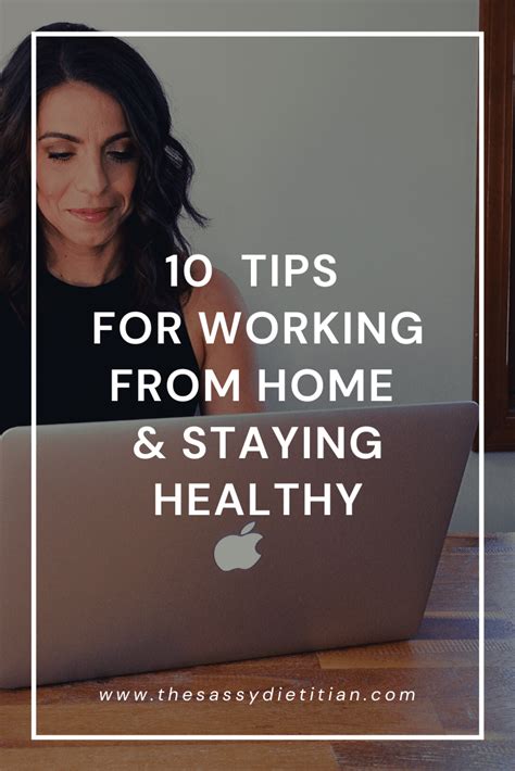 Try to encourage them to leave you alone while you are working so you can stay focused. 10 Tips for Working from Home & Staying Healthy in 2020 ...