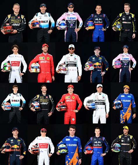 Formula 1 Drivers Revealed F1s Team Bosses Choose Their Top 10