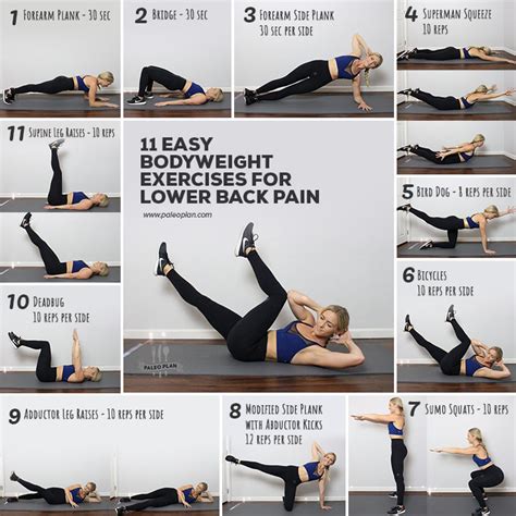 Lower Back Exercises For Women