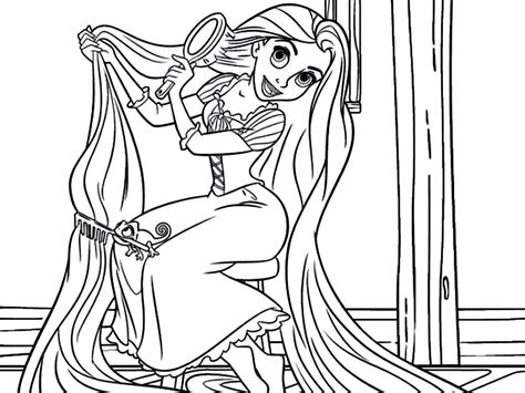 Desene de colorat cu regatul de gheata in frunte cu printesa elsa . Printesa Disney Rapunzel