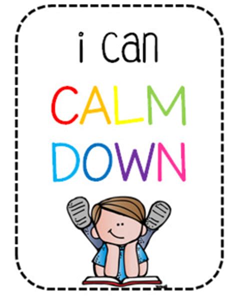 Free printable coloring pages for children that you can print out and color. Calm Down Choices by Polkadotted Preschoolers | Teachers ...