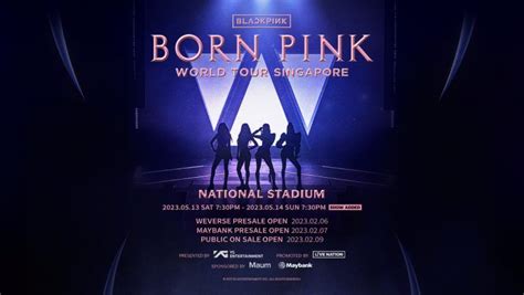 Blackpink Adds Second Show In Sg For Their Born Pink Asia Tour