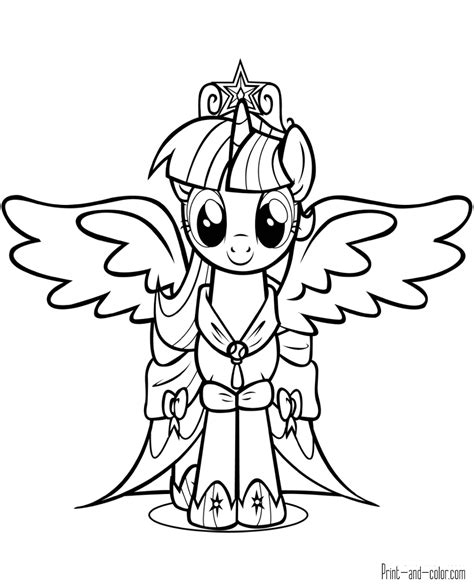 My Little Pony coloring pages | Print and Color.com