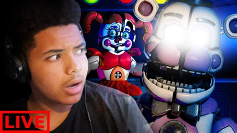 Fnaf Sister Location Gameplay Live 🔴 Youtube