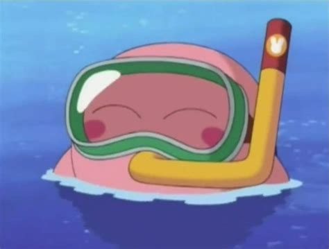 Snorkeling Kirby By Crt2mtsu1 On Deviantart