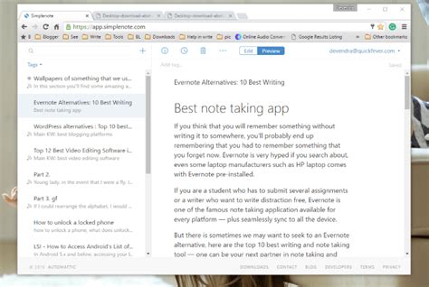 Onenote is possibly one of the best note taking apps that are available for the windows 10 in the present days. 10 best note-taking apps for Windows, Mac, and Web