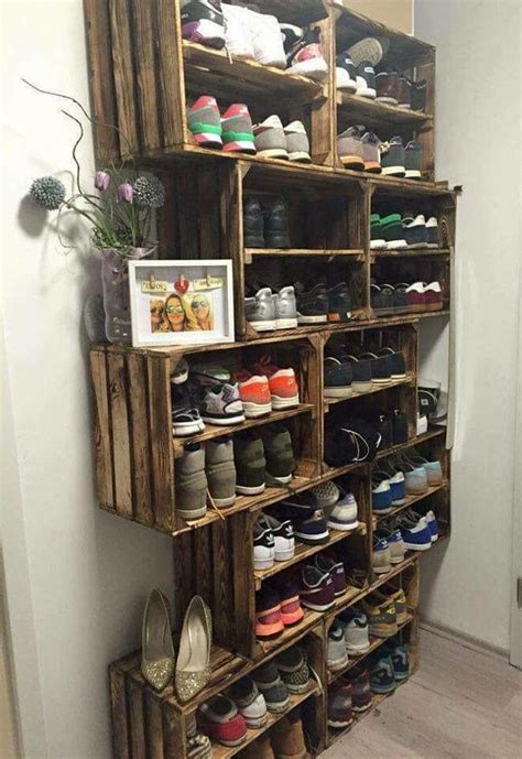 30+ Creative Shoe Storage Ideas | Storage Ideas for Small Spaces | Home