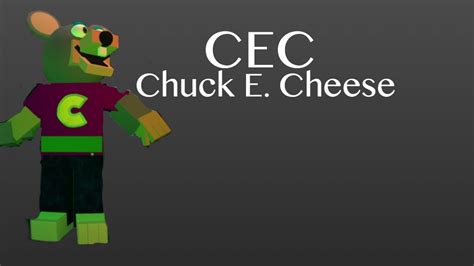 Cec Chuck E Cheese Roblox Youtube