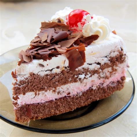 Layer cake filling and thick glaze: Strawberry Mousse Filled Chocolate Cake Recipe
