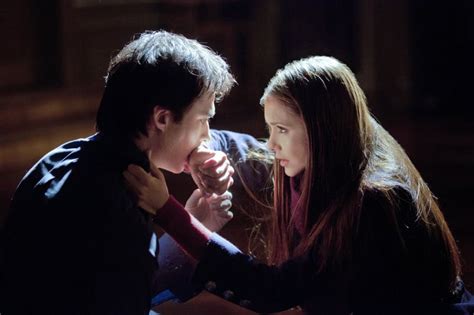 Oh Look Another Intense Moment For Elena And Damon Elena On The