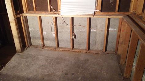 Which gang do you belong to? Re-framing basement walls after flooding. Drain tile with no concrete? - Home Improvement Stack ...