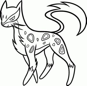 Pokemon Coloring Pages Printable Liepard