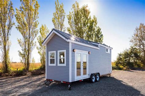 This Custom 26 Napa Edition By Mint Tiny Homes Features A Light Grey