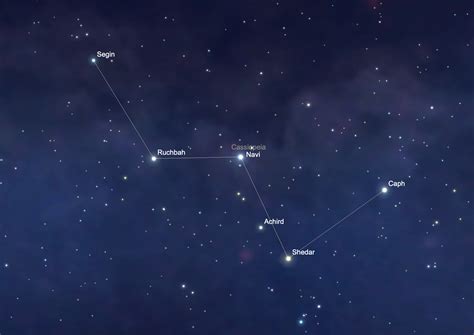 Cassiopeia Constellation Facts Myth Location Stars