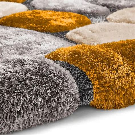 Nobel House Pebbles 5858 Grey Yellow Rugs Buy Grey Yellow Rugs Online