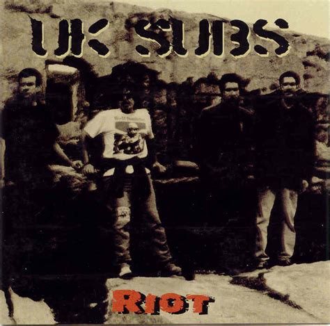 Uk Subs Riot Lyrics And Tracklist Genius