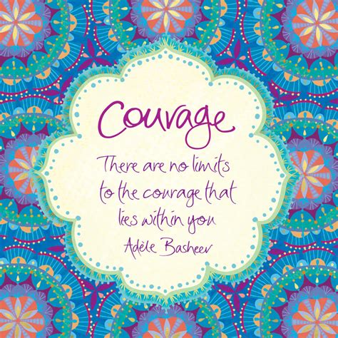 Courage inspiration quote - Intrinsic