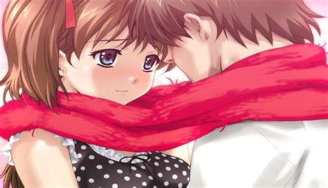 Cute Anime Couple Wallpaper Wallpapersafari