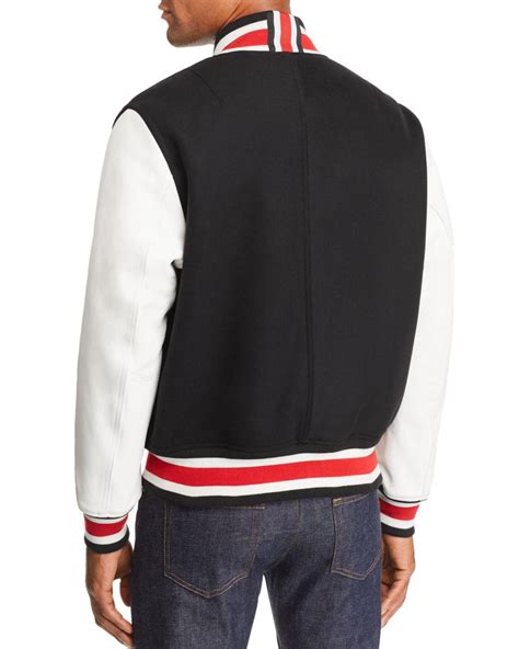 Tommy Hilfiger X Lewis Hamilton Varsity Jacket In Black For Men Lyst