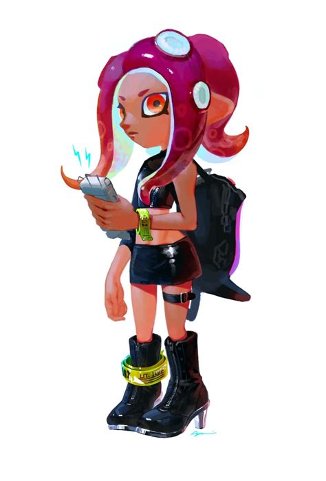 Octoling Player Character Octoling Girl And Agent Splatoon And More Drawn By Ayumi