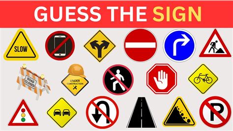 Can You Guess The Road Sign⚠️ 🚫 Youtube
