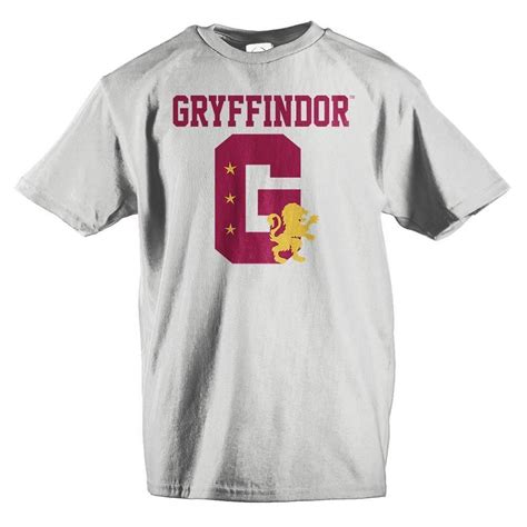 Harry Potter Gryffindor Girls T Shirt White S In 2021 Harry