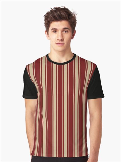 Double Stripe Pattern Maroon And Tan • Millions Of Unique Designs By