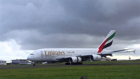 Emirates A380 Landing In Mauritius From Dubai Youtube