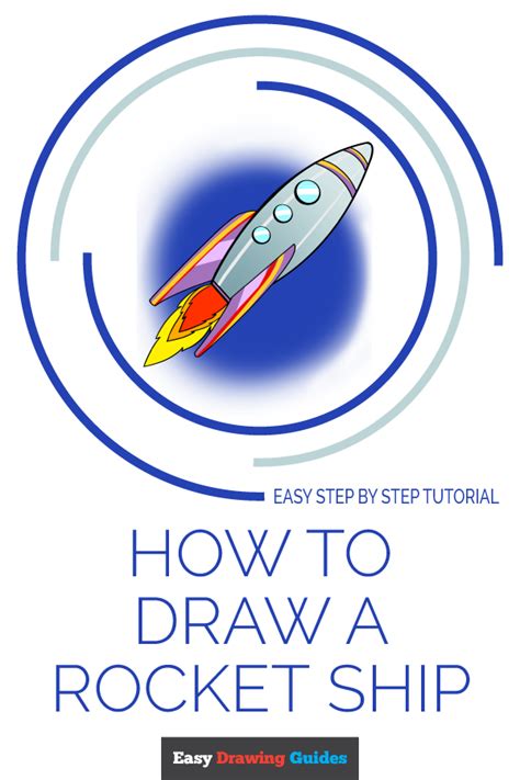How to draw a frog step by step for kids. How to Draw a Rocket Ship | Easy drawings, Drawing ...