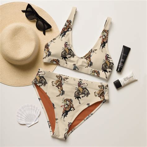 Yeehaw Vintage Cowgirl Bikini Country Style Outfits Western Outfits Western Wear Western