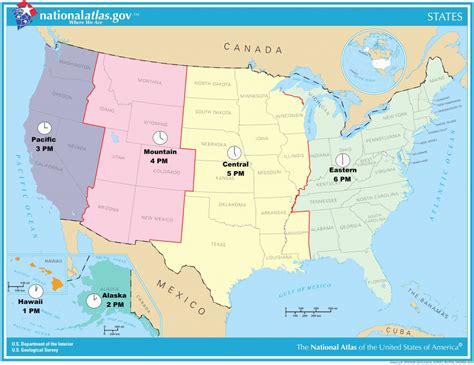 In the list, it will say if the state does not use dst. Us Time Zone Map Missouri New Printable United States Map ...