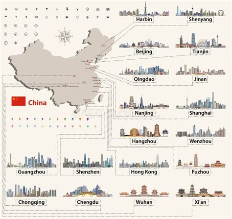 Largest Cities In China Map