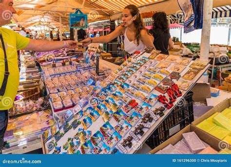 Cours Saleya Market In Nice France Editorial Image Image Of Market