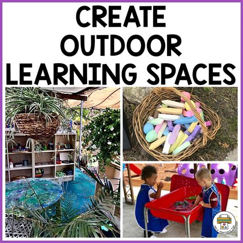 Create Outdoor Learning Spaces