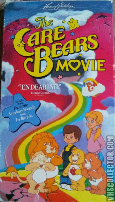 She is the first care bear to ever be painted and appear. The Care Bears Movie | VHSCollector.com