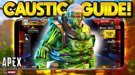 How To Play Caustic In Apex Legends Mobile Ultimate Caustic Guide