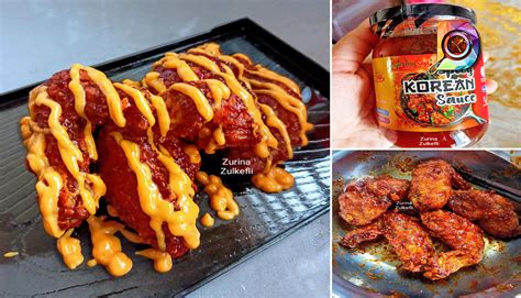 Resepi Ayam Goreng Pedas Korea Cheese Yang Sangat Sedap Dan Lazat. Anda