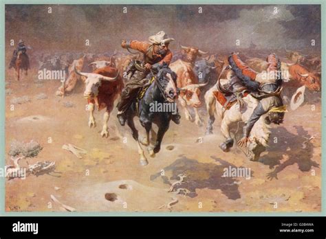 Cattle Stampede High Resolution Stock Photography And Images Alamy