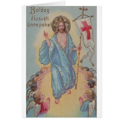 There are scores of vintage snapshots in which innocent children are passively menaced by and mercifully, a bit of sweet nostalgia from the new york public library, who is making its robust collection of easter greetings available for free download. Vintage Hungarian Religious Easter Card | Zazzle