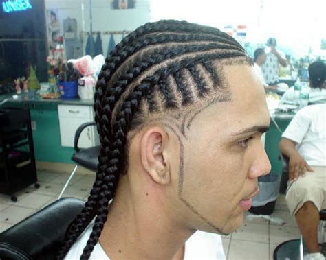 Black Male Hairstyles With Braids - Fulani Braids