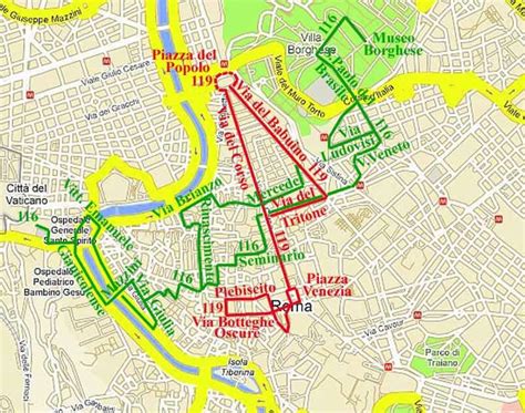 Rome Bus 70 Route Map Map Of Rome Bus 70 Route Lazio Italy