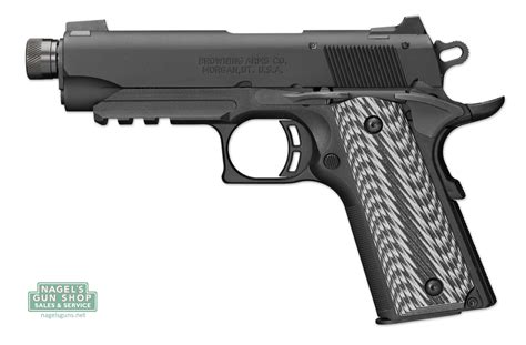 Browning 1911 22 A1 Black Label Suppressor Ready Compact Wrail Pistol