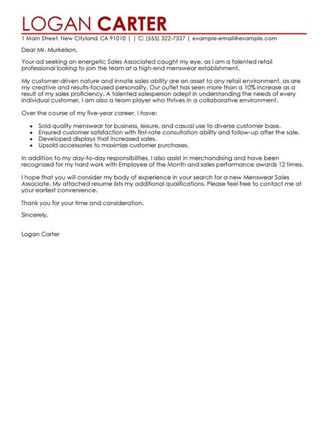 Amazing Sales Associate Level Cover Letter Examples And Templates From