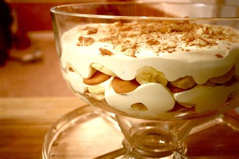 Serve alone or with cookies, berries or whipped cream. Banana Pudding 1 (3-oz) pkg instant vanilla pudding 1 t ...