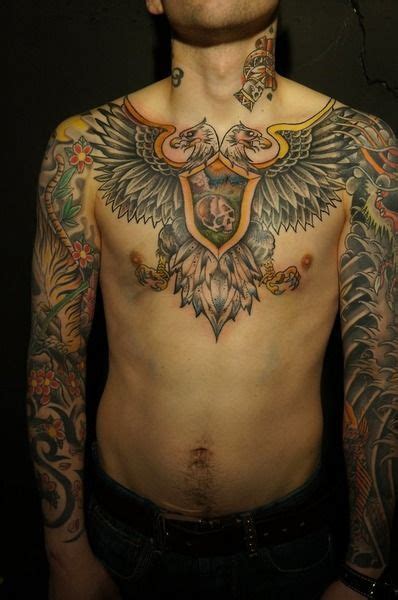 Eagle Design Tattooschest Eagle Tattoo
