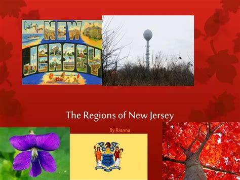 Ppt The Regions Of New Jersey Powerpoint Presentation Free Download